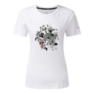 Dare 2B Womens/Ladies Tranquility III Flowers T-Shirt / White